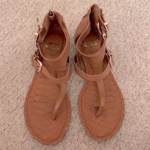 GB Tan Sandals